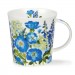 Buy the Dunoon Lomond Mug Flower Garden Blue online at smithsofloughton.com