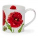 Buy the Dunoon Orkney Mug Floral Blooms Poppy 350ml online at smithsofloughton.com