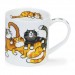 Dunoon Orkney Mug Jumbled Cats 350ml