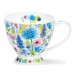 Dunoon Skye Floral Burst Blue Cup