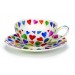 Dunoon Cup and Saucer Warm Hearts