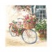 Buy the Flower Bike Napkin online at smithsofloughton.com