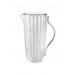 Buy the Guzzini Dolcevita Pitcher Jug With Lid Pearl online at smithsofloughton.com