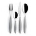 Buy the Guzzini Feeling 24-Piece Cutlery Set Sky Grey online at smithsofloughton.com