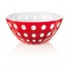 Buy the Guzzini Le Murrine Bowl 25cm Red White online at smithsofloughton.com
