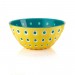 Buy the Guzzini Le Murrine Bowl Yellow Marine Blue 25cm online at smithsofloughton.com 