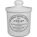 Henry Watson Original Suffolk Arctic White Rimmed Tea Canister