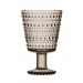 Buy the Iittala Kastehelmi Wine Glasses Linen online at smithsofloughton.com