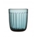 Iittala Raami Glass Tumblers Sea Blue 2pcs
