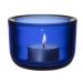 Iittala Valkea Tealight Candle Holder Ultramarine Blue