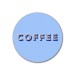 Jamida Word Collection Coffee Drinks Coaster