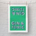 Buy the Jamida Asta Barrington Gin & Tonic Tea Towel online at smithsofloughton.com