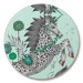 Buy the Jamida Emma J Shipley Caspian Teal Coaster online at smithsofloughton.com 