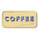 Jamida Word Collection Coffee Tray Cream 32cm