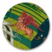 Buy the Jamida Emma J Shipley Forest Leopard melamine Coaster online at smithsofloughton.com