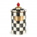 MacKenzie Childs Courtly Check Canister Large