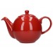London Pottery Globe Four Cup Teapot Red