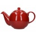 Buy the London Pottery 6 Cup Red GlobeTeapot online at smithsofloughton.com