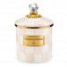 MacKenzie Childs Rose Check Canister Small 