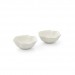 Sophie Conran for Portmeirion Set of 2 Floret Small Serving Bowls Creamy White 