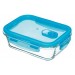 Pure Seal Glass Rectangular 1 Litre Storage Container
