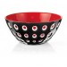 Buy the red Guzzini Le Murrine Bowl 25cm online at smithsofloughton.com