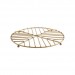 T&G Deco Round Trivet Satin Gold 22cm