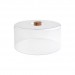 Buy the T&G Tall Clear Polypropylene Dome With Acacia Knob 270mm online at smithsofloughton.com