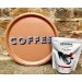 purchase your round Jamida Word Collection Hot Coffee Tray 31cm online at smithsofloughton.com