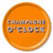 Jamida Word Collection Champagne O'Clock Tray 31cm
